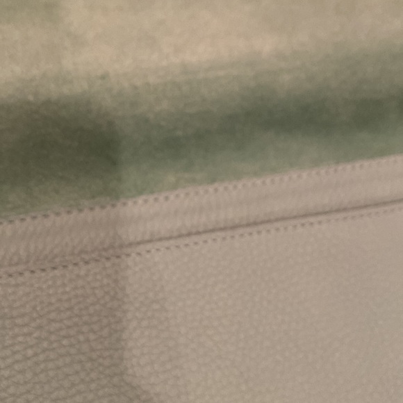 Mint Soft Pebbled Leather Clutch Purse or I-Pad Sheath Stunning! - Picture 5 of 7